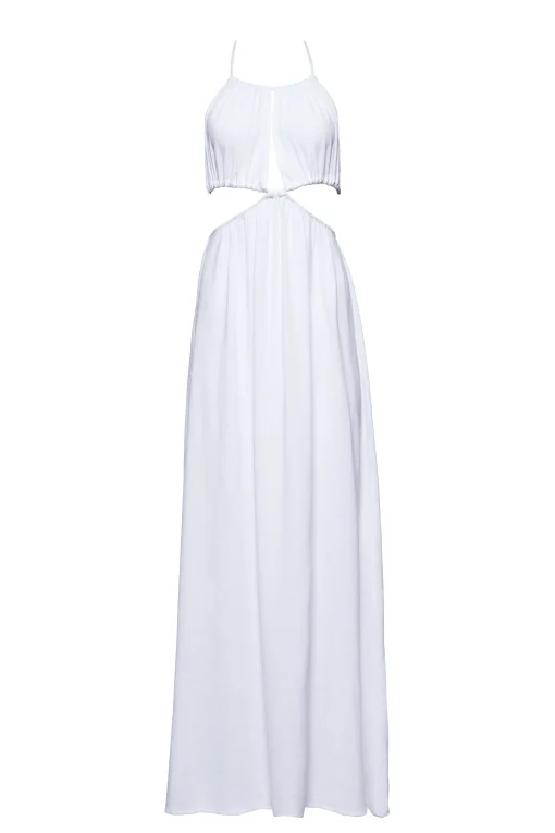 BUMPSUIT Cut Out Linen Dress| Dresses