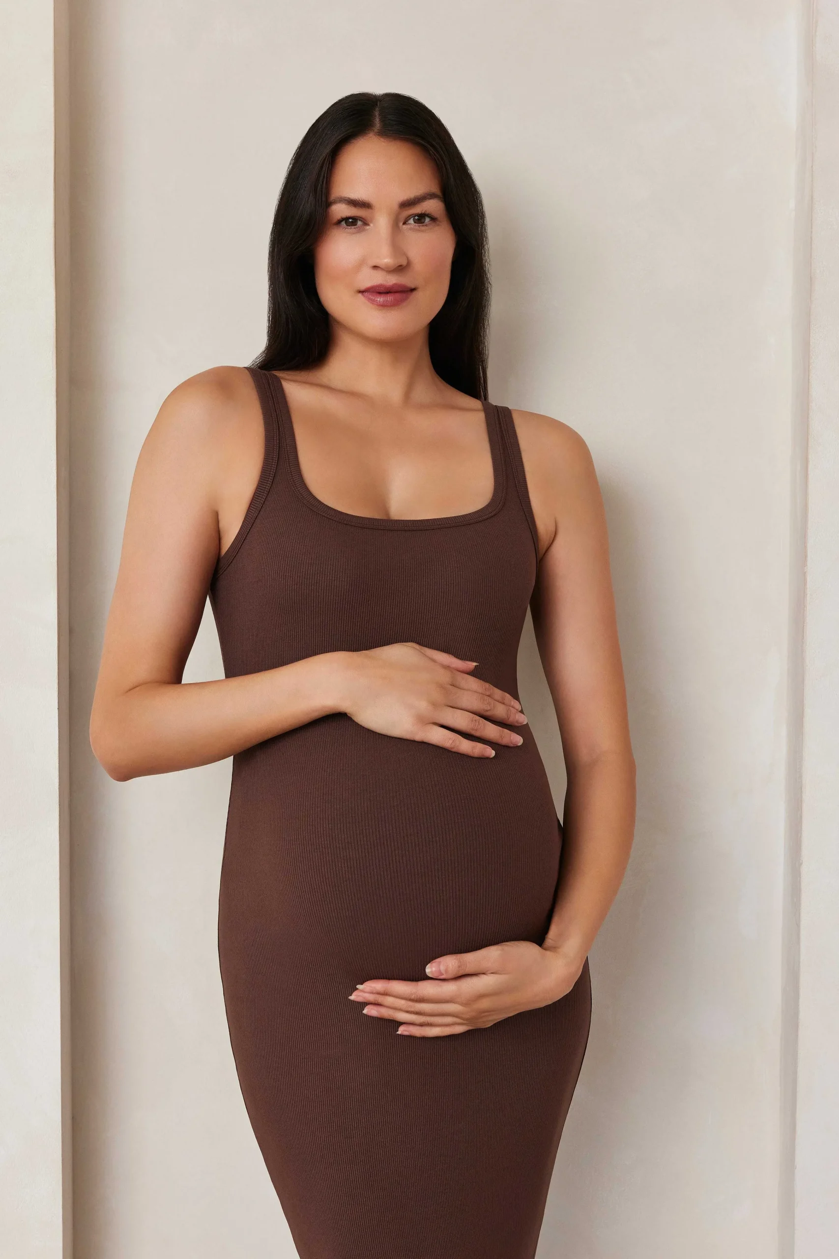 BUMPSUIT Sculpting Rib Midi Dress| Dresses