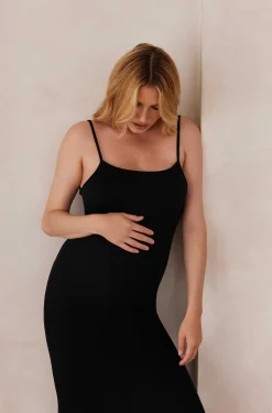 BUMPSUIT Soft Rib Maxi Dress| Dresses
