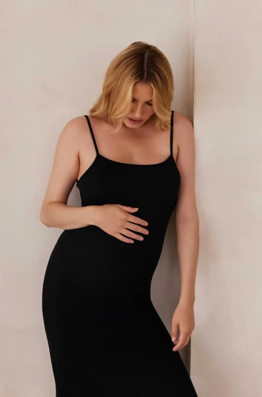 BUMPSUIT Soft Rib Maxi Dress| Dresses