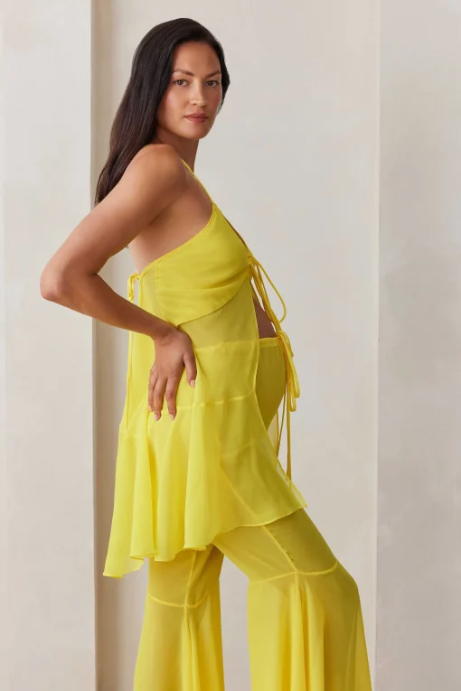 BUMPSUIT The Chiffon Baby Doll Top| Tops & Bodysuits