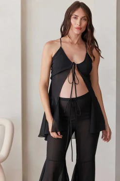 BUMPSUIT The Chiffon Baby Doll Top| Tops & Bodysuits