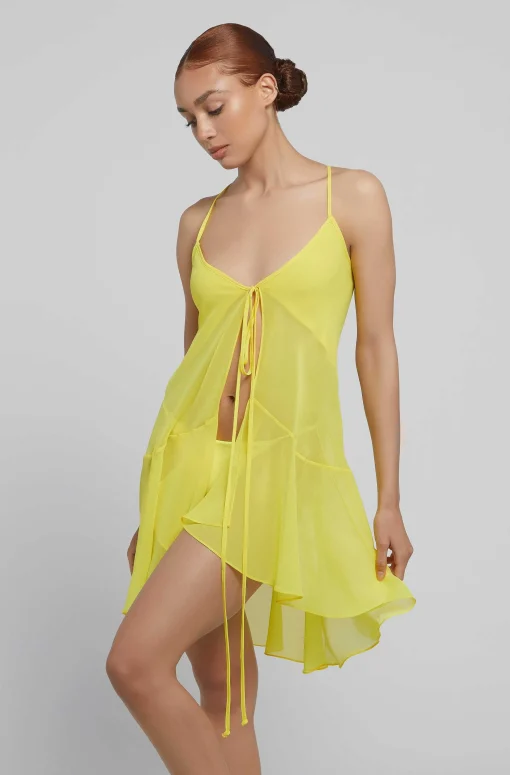 BUMPSUIT The Chiffon Baby Doll Top| Tops & Bodysuits
