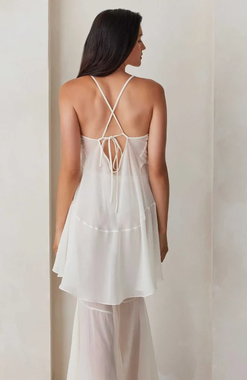 BUMPSUIT The Chiffon Baby Doll Top| Tops & Bodysuits