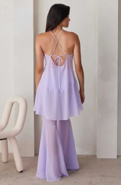 BUMPSUIT The Chiffon Flare Pant| Swimwear