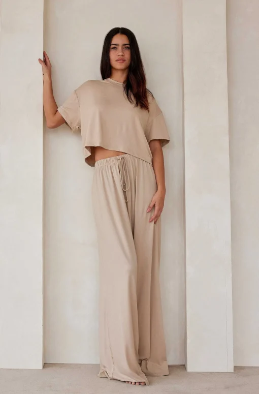 BUMPSUIT The Cloud Crop Tee| Loungewear