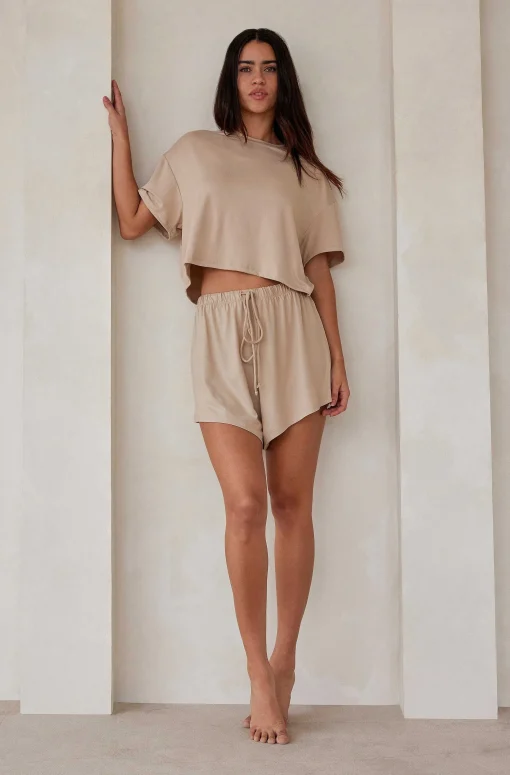 BUMPSUIT The Cloud Crop Tee| Loungewear