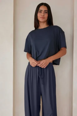 BUMPSUIT The Cloud Crop Tee| Loungewear