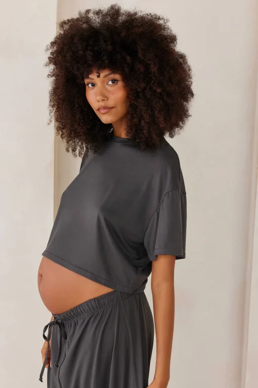 BUMPSUIT The Cloud Crop Tee| Loungewear
