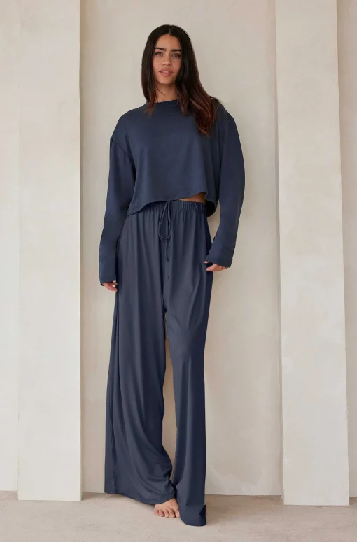 BUMPSUIT The Cloud Long Sleeve Crop Tee| Cloud Collection