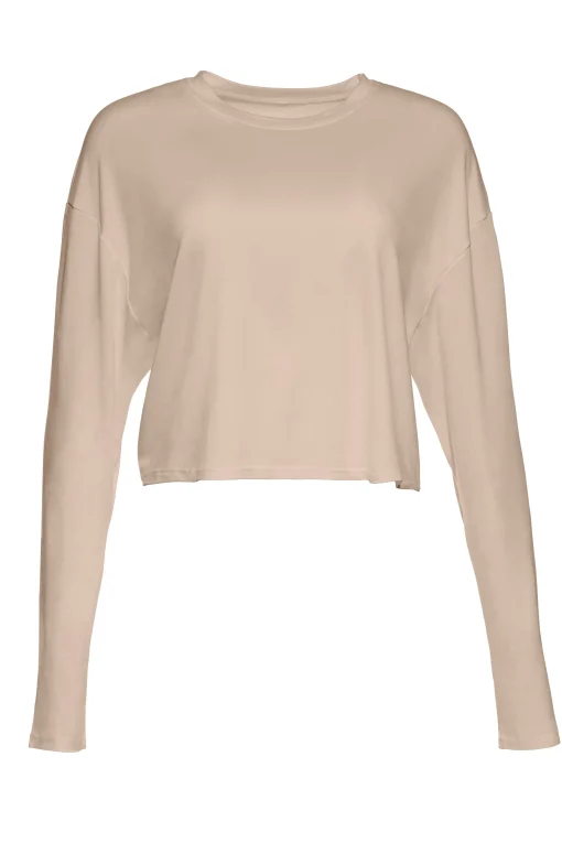 BUMPSUIT The Cloud Long Sleeve Crop Tee| Cloud Collection