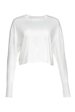 BUMPSUIT The Cloud Long Sleeve Crop Tee| Cloud Collection