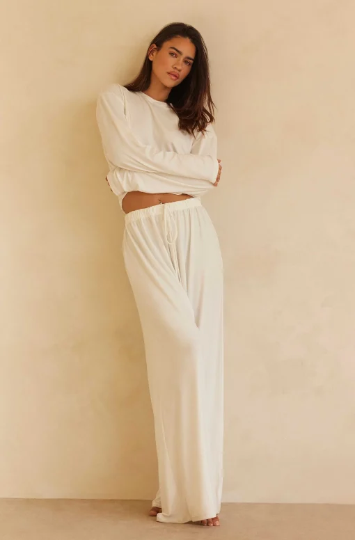 BUMPSUIT The Cloud Long Sleeve Crop Tee| Tops & Bodysuits