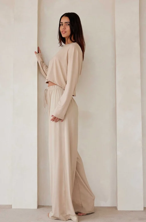 BUMPSUIT The Cloud Long Sleeve Crop Tee| Tops & Bodysuits