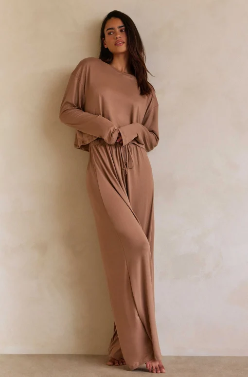 BUMPSUIT The Cloud Long Sleeve Crop Tee| Tops & Bodysuits
