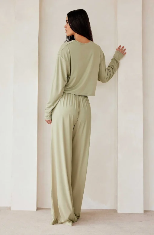BUMPSUIT The Cloud Long Sleeve Crop Tee| Tops & Bodysuits