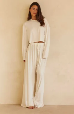 BUMPSUIT The Cloud Long Sleeve Crop Tee| Tops & Bodysuits