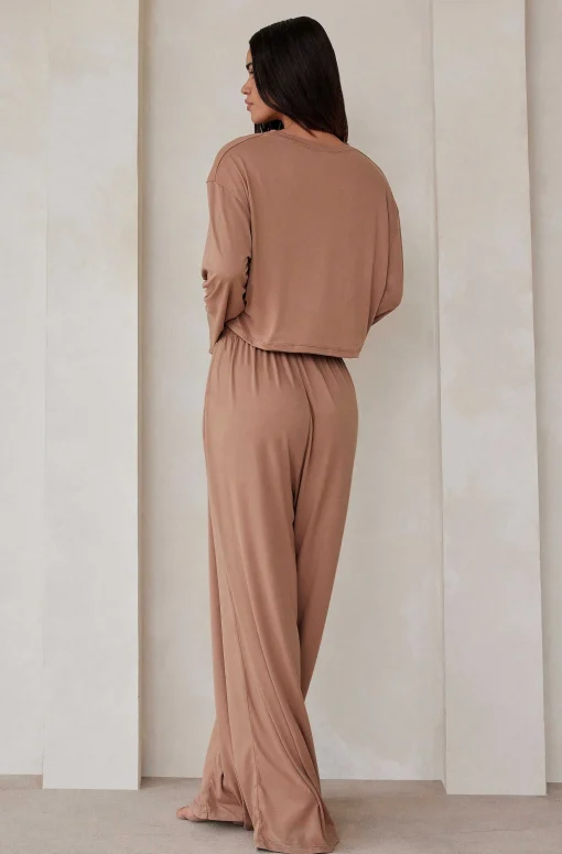 BUMPSUIT The Cloud Long Sleeve Crop Tee| Loungewear
