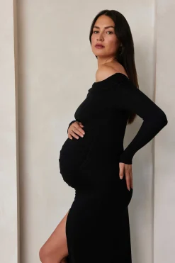 BUMPSUIT The Off The Shoulder Evening Dress| Dresses