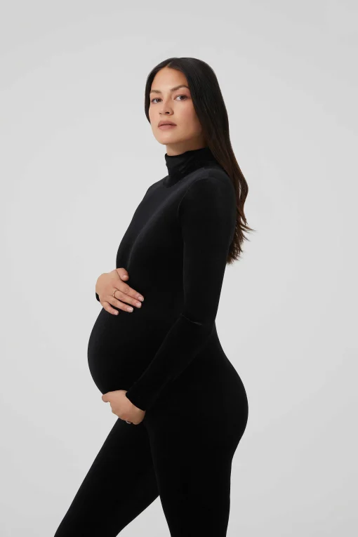 BUMPSUIT The Solid Velvet Penelope | Jumpsuits & Rompers