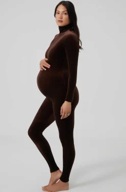 BUMPSUIT The Solid Velvet Penelope | Jumpsuits & Rompers